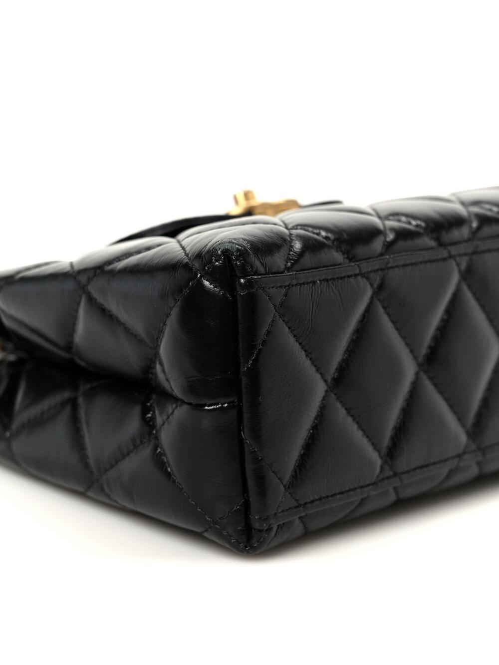 Chanel Shiny Aged Calfskin Quilted Nano #364253C62B